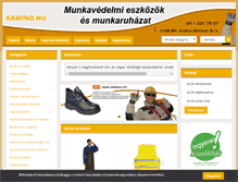 Tablet Screenshot of kamino.hu